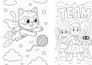 create custom superhero team coloring book pages for kids